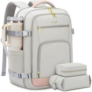 LOVEVOOK Travel Backpack Women 40L Carry On Laptop Bag TSA Approved Waterproof